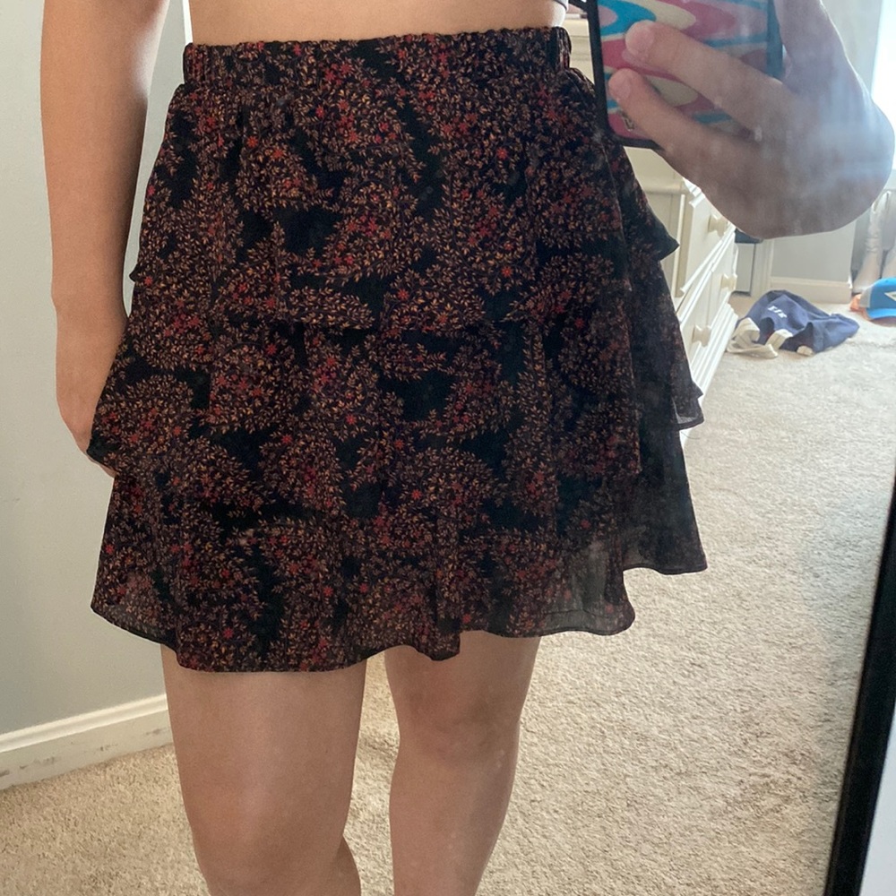 Floral skirt